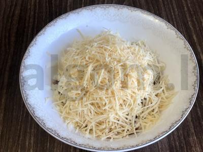 Užkandis „Patingėjusi mimosa“ Žingsnis 3