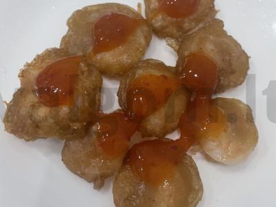 Krevetės tešloje tamsiame aluje Žingsnis 7