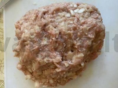 Purūs ir sultingi belyaši iš jautienos faršo Žingsnis 4