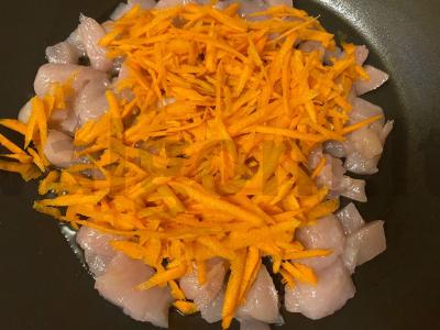 Makaronai „Gideonas“ su vištienos filė ir pievagrybiais Žingsnis 3