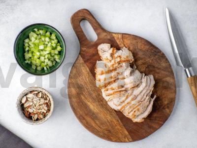 Vištienos salotas su razinomis Žingsnis 2