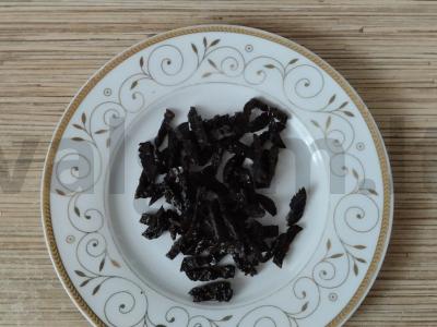 Salotas su anties filė ir džiovintais abrikosais „Negresco“ Žingsnis 5