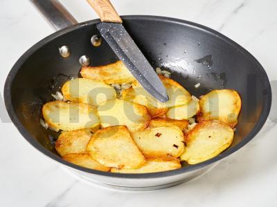 Ispaniška tortilija pagal klasikinį receptą Žingsnis 6