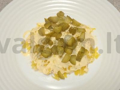 Salotas „Monomacho kepurė“ Žingsnis 4