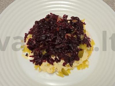 Salotas „Monomacho kepurė“ Žingsnis 5