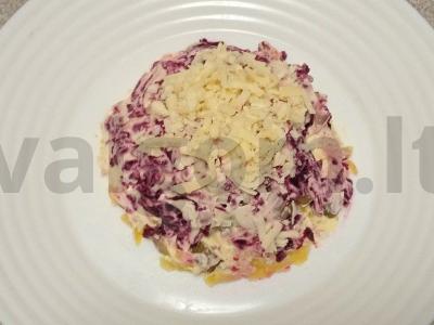 Salotas „Monomacho kepurė“ Žingsnis 7