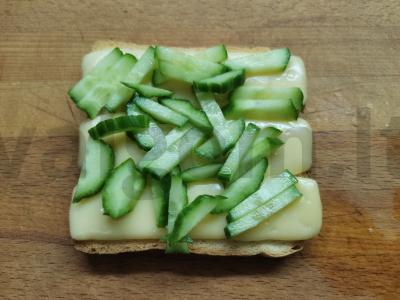 Sumuštinis su daržovėmis ir poštu kiaušiniu Žingsnis 4