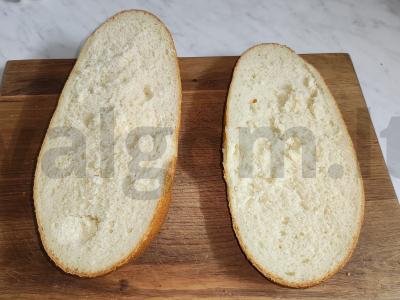 Česnakinis sūrio batonėlis Žingsnis 1