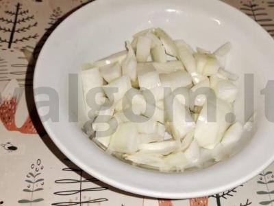 Patiekalas „Viengungio meniu“ Žingsnis 3