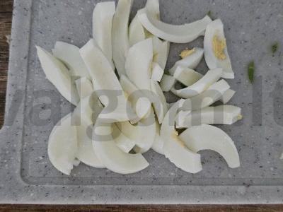 Ryškus ir skanus daržovių salotas su naminiu padažu Žingsnis 4