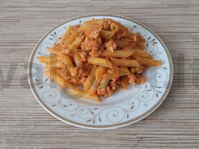 Makaronai su faršu „Po-flotiski“ Žingsnis 6