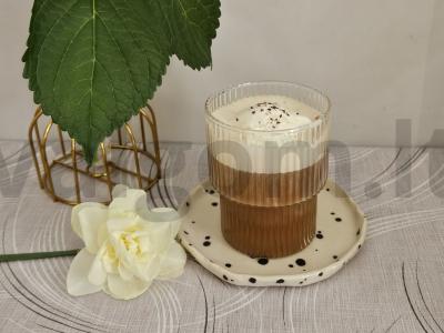 Šiltas kavos gliažas pagrindine nuotrauka