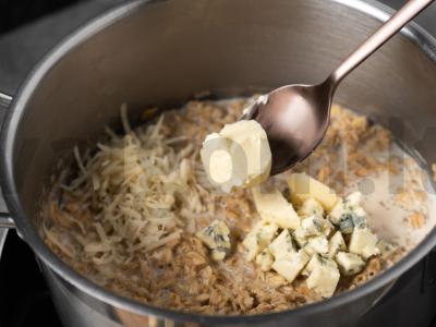 Avižinė košė su gorgonzola ir kriauše Žingsnis 2