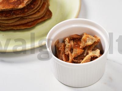 Braškinių tortas su kremu ant keptuvės Žingsnis 4