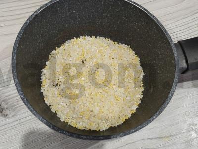 Kasha „Draugystė“ su moliūgu Žingsnis 1