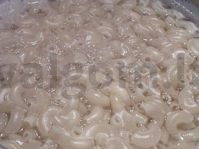 Makaronai su mėsa vakarienei Žingsnis 3