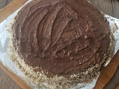 Šokoladinis tortas su vyšnių-jogurto įdaru Žingsnis 12