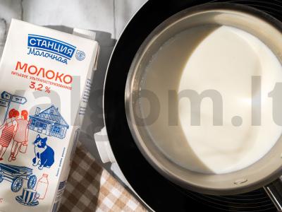 Kepta manų košė su kriaušėmis Žingsnis 1