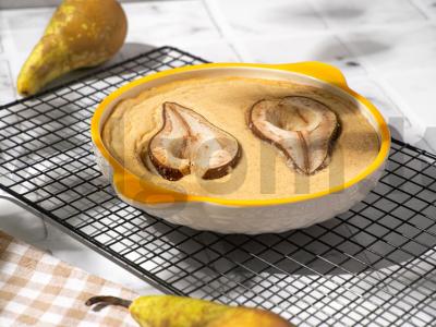 Kepta manų košė su kriaušėmis Žingsnis 7