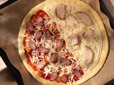 Pica su dviem įdarais Žingsnis 10