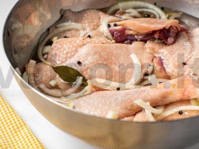 Keptas žąsis grietinėje Žingsnis 3