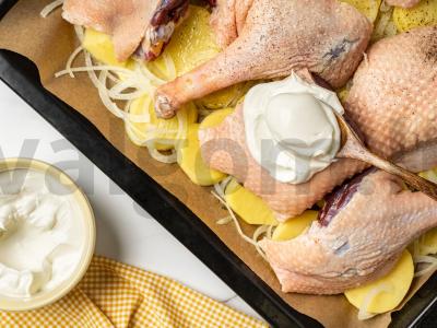 Keptas žąsis grietinėje Žingsnis 5