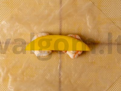 Švieži spring roll'ai su krevetėmis Žingsnis 4