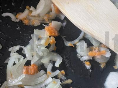 Vegetariškas plovas „Merek“ Žingsnis 3