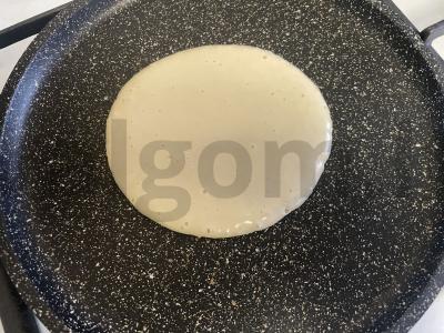 Pieniniai blynai pusryčiams Žingsnis 4