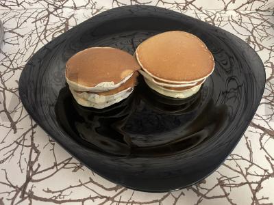 Pieniniai blynai pusryčiams Žingsnis 5