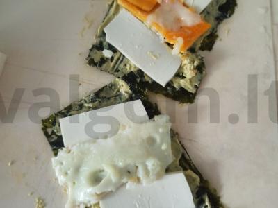 Užkandžių ritinėliai „Vasaros“ su dviem sūrio rūšimis Žingsnis 4