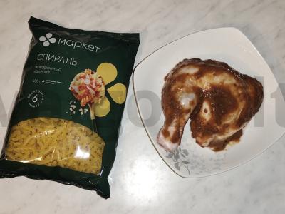 Vištiena su rikotos sūriu Žingsnis 1