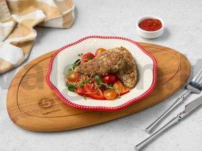 Vegetariškos grikių ir kopūstų kotletai pagrindine nuotrauka