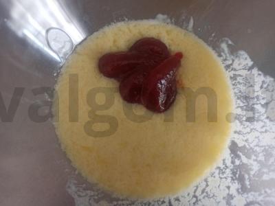 Ryškūs blynai su aviečių džemu Žingsnis 2