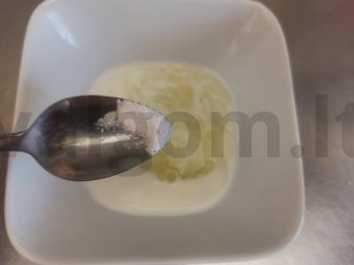 Ryžių apkepas su kiaušiniu ir sūriu Žingsnis 5