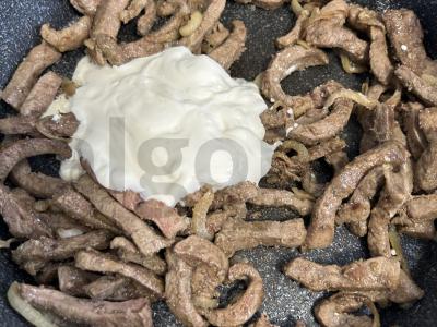 Kepenėlės grietinės padaže Žingsnis 3