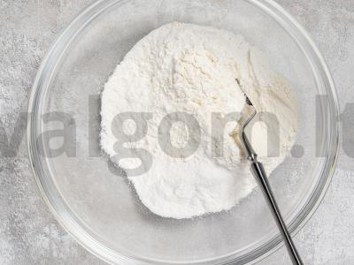 Graikinio riešutų pyragas Žingsnis 3