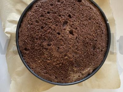 Šokoladinis tortas su vyšniomis Žingsnis 2