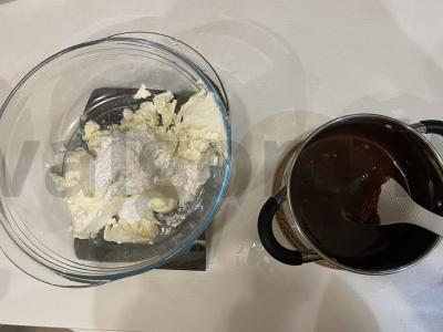 Šokoladinis tortas su vyšniomis Žingsnis 3