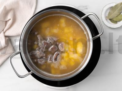 Žirnių sriuba su jautiena Žingsnis 6