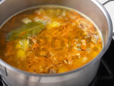 Žirnių sriuba su jautiena Žingsnis 7