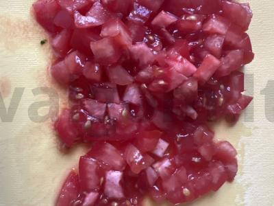 Daržovių ir žolelių salotas Žingsnis 3