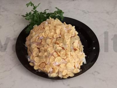 Ananasų salotas pagrindine nuotrauka