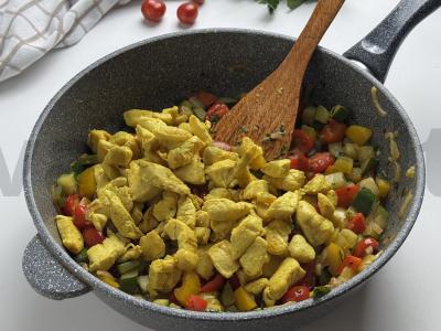 Vištienos troškinys su daržovėmis Žingsnis 6