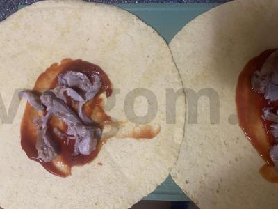 Namų šašlykas su šlaunies filė ir bekonu Žingsnis 3