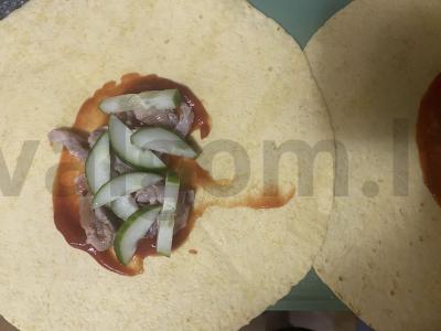 Namų šašlykas su šlaunies filė ir bekonu Žingsnis 4