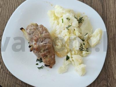 Lula kebabas su marinuotais svogūnais Žingsnis 9