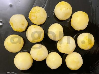 Keptas mažas bulvės su sūriu Žingsnis 3