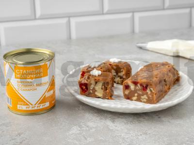 Saldžioji dešrelė su virintu kondensuotu pienu Žingsnis 5