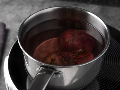 Burokėlių humusas Žingsnis 1